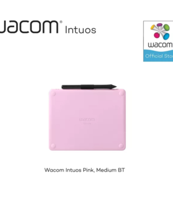 Wacom Intuos Medium with Bluetooth Drawing Tablet Pink (CTL-6100WL/P0-CX)