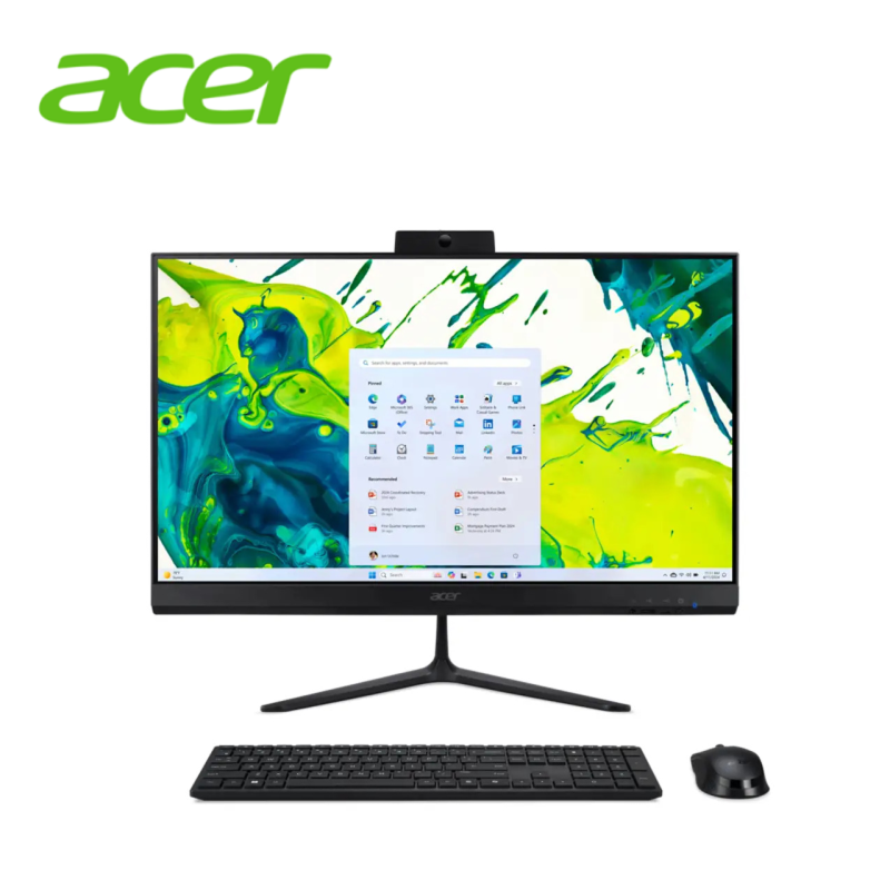 Acer Aspire C242G-R75825F 23.8" FHD All-In-One Desktop PC ( R7-5825U, 16GB, 1TB, ATI, DOS )